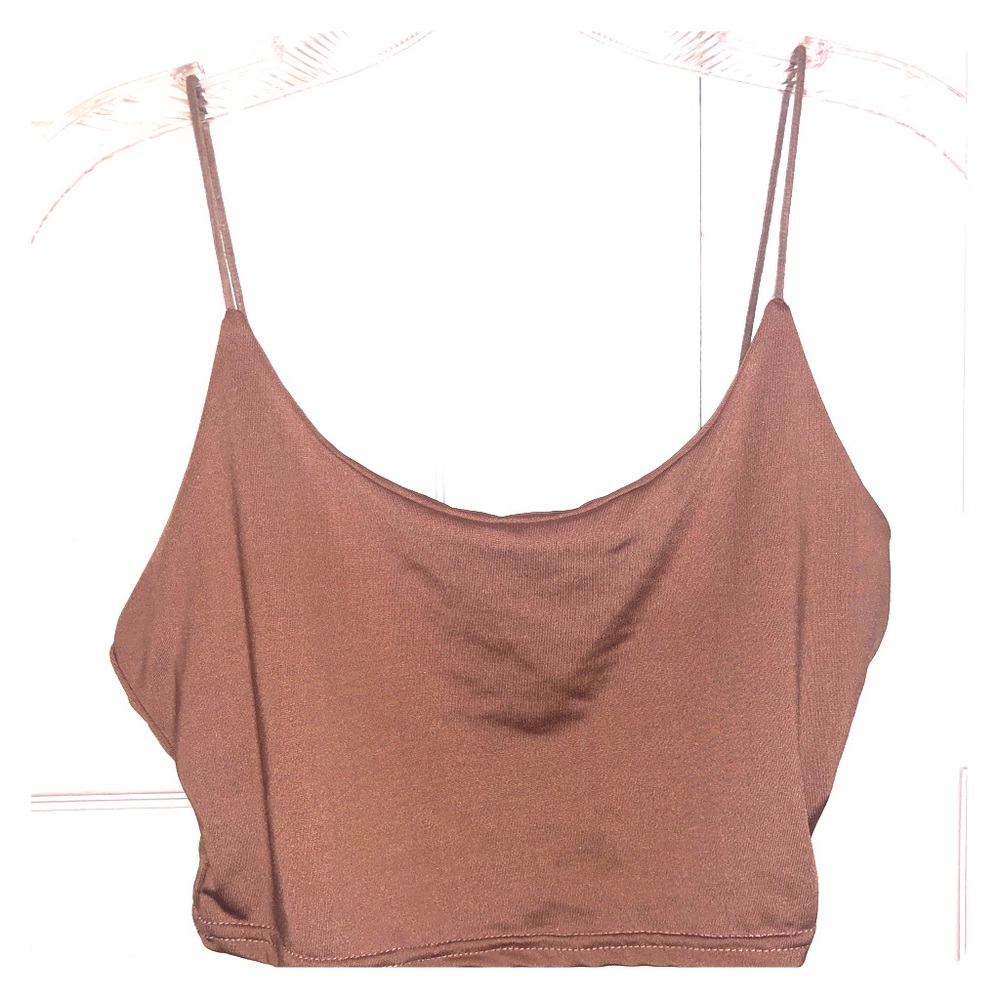 Zaful nude crop